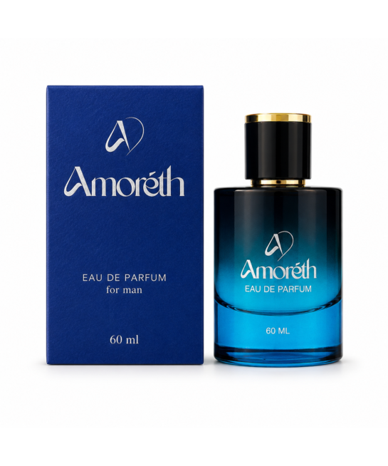 Amoreth Erkek Parfümü Mavi 60 ml EDP